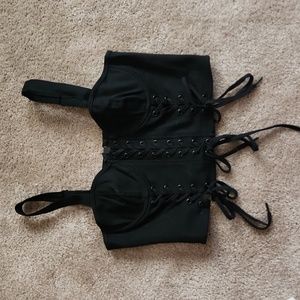 Corset style top